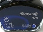 Tinta para Caneta Tinteiro Azul Royal Pelikan 4001 30ml
