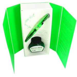 Edição Especial Caneta Tinteiro Pelikan Duo 205 Shiny Green