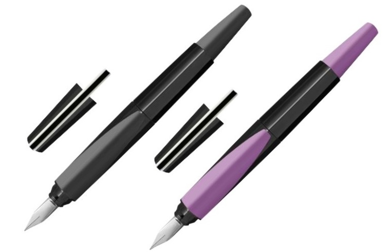 Caneta tinteiro pelikan th INK black violeta