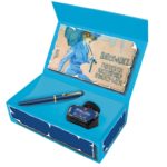 Novidade! Caneta Tinteiro Pelikan M120 Iconic Blue Pena M